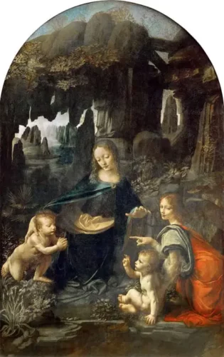 La Virgen De Las Rocas Louvre